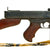 Original U.S. WWII Thompson M1928A1 Display Submachine Gun Serial No. A.O. 56606 - Original WW2 Parts Original Items