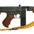 Original U.S. WWII Thompson M1928A1 Display Submachine Gun Serial No. A.O. 56606 - Original WW2 Parts Original Items