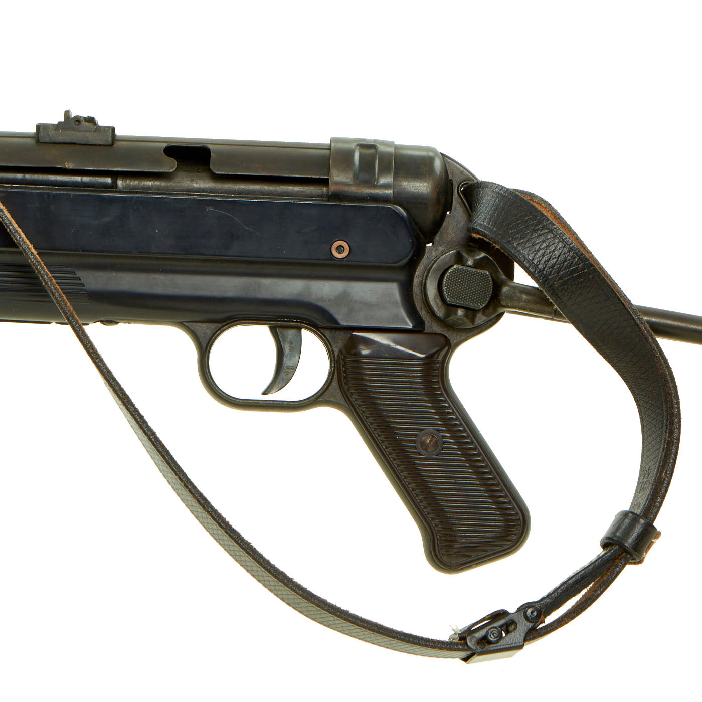 German WWII Replica MP 40 Cap Plug Firing Submachine Gun by