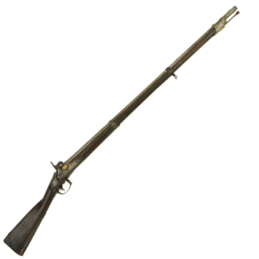 Original U.S. Civil War Era Springfield M-1835 Harpers Ferry Cone in Barrel Percussion Converted Musket - dated 1835 Original Items