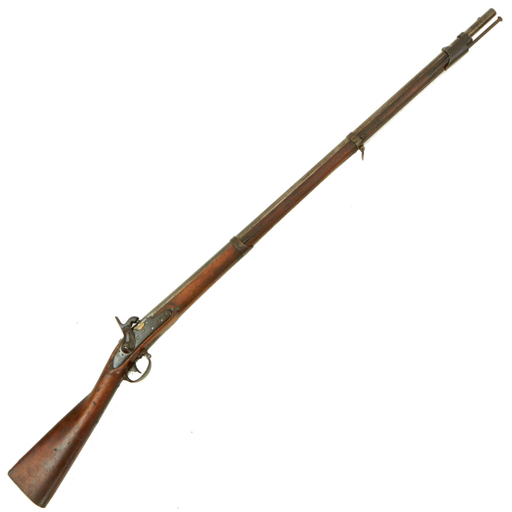 Original U.S. Springfield Model 1822 Cone in Barrel Percussion Converted Musket - Dated 1826 Original Items