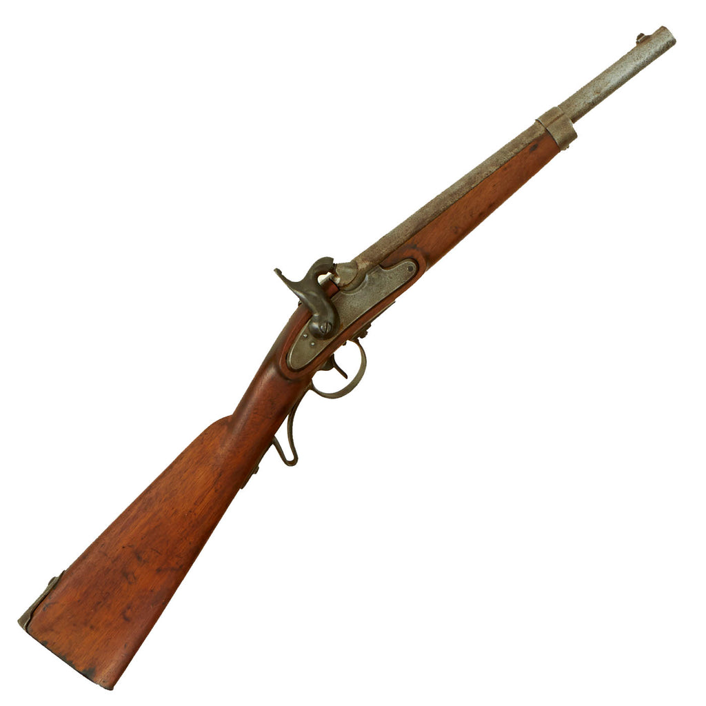 Original U.S. Civil War Era Austrian M-1842 Percussion Converted Rifled Saddle-Ring Carbine - Circa 1845 Original Items