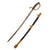 Original U.S. Civil War Navy Model 1852 Officer's Dress Sword with Original Leather Scabbard Original Items