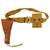 Original U.S. WWI M1916 Holster for 1911 .45 Automatic with M-1910 Pistol Belt, & WWI Magazine Pouch Original Items