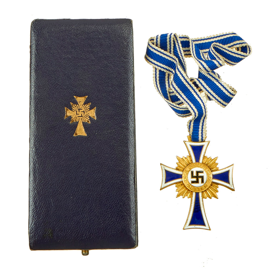 Original German WWII Cased Mother’s Cross by L. Bertsch of Karlsruhe Original Items
