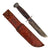 Original U.S. WWII RH PAL 36 MkII-Style Fighting Knife with Leather Belt Scabbard Original Items