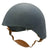 Original U.S. WWII Navy USN MK2 Talker Flak Helmet with Chin Strap - Excellent Condition Original Items