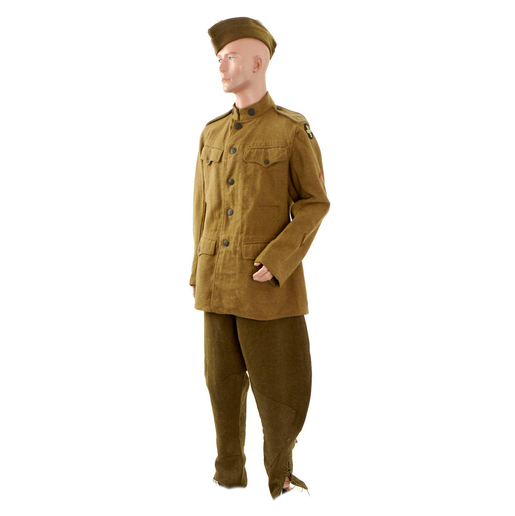 Original U.S. WWI US Army 33rd Infantry Division Uniform Set Original Items