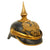 Original WWI Imperial German Prussian Model 1895 Infantry Officer Pickelhaube Helmet Original Items