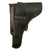 Original German WWII FN Model 1922 Black Pebble Grain Drop Holster Original Items