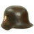 Original Imperial German WWI M16 Stahlhelm Helmet Shell with Panel Camouflage Paint - ET 66 Original Items