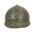 Original French WWI Model 1915 Adrian Helmet with RF Badge and 1st Model Liner - Horizon Blue Original Items