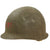 Original U.S. WWII Unit Marked 1943 M1 McCord Front Seam Fixed Bale Helmet With CAPAC Liner - First Sergeant, 17th Armored Engineer Battalion Original Items
