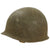 Original U.S. WWII Unit Marked 1943 M1 McCord Front Seam Fixed Bale Helmet With CAPAC Liner - First Sergeant, 17th Armored Engineer Battalion Original Items