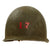 Original U.S. WWII Unit Marked 1943 M1 McCord Front Seam Fixed Bale Helmet With CAPAC Liner - First Sergeant, 17th Armored Engineer Battalion Original Items