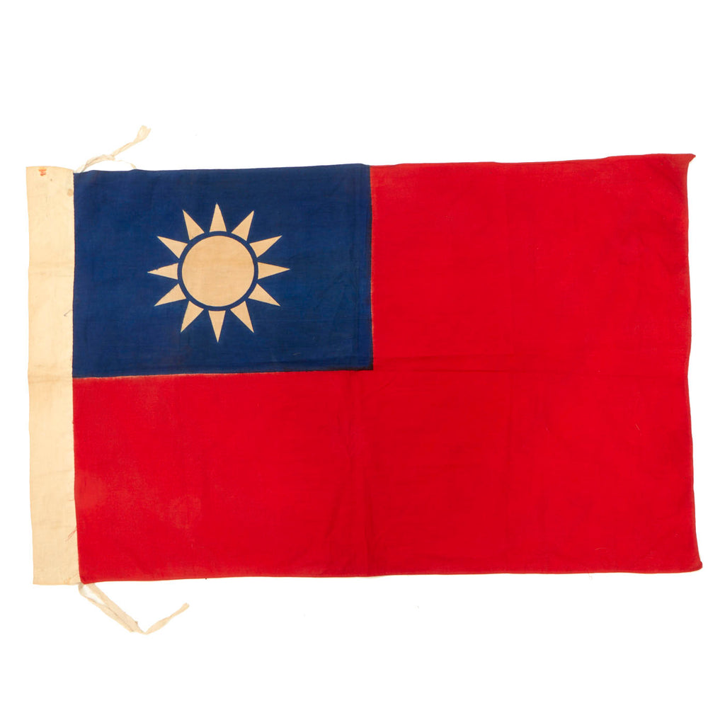 Original Republic of China WWII Flag 39” x 24” - Taiwan Original Items