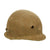 Original U.S. WWII Early 1942 Shot Through Front Seam Fixed Bale McCord M1 Helmet Shell Original Items