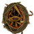 Original British - Canadian WWII MKII Paratrooper Helmet with Net and Scrim Original Items