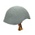 Original U.S. WWII Navy USN MK2 Talker Flak Helmet with Chin Strap Original Items