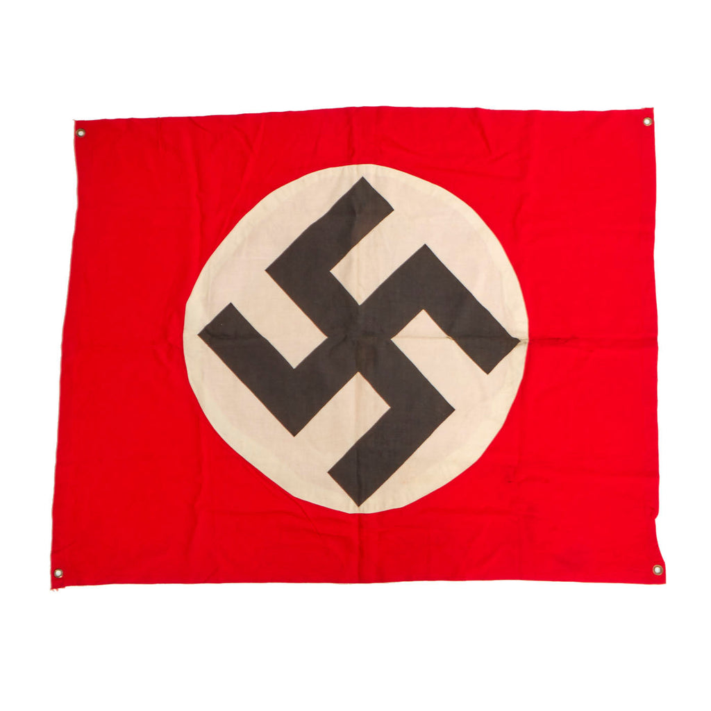 Original German WWII Panzer Tank Identification Flag - Unissued Condition - 30" x 38" Original Items