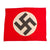 Original German WWII Panzer Tank Identification Flag - Unissued Condition - 30" x 38" Original Items