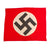 Original German WWII Panzer Tank Identification Flag - Unissued Condition - 30" x 38" Original Items