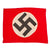 Original German WWII Panzer Tank Identification Flag - Unissued Condition - 30" x 38" Original Items