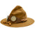 Original U.S. Punitive Expedition Model 1911 Campaign Hat w/ Infantry Hat Cord and Period Dust Goggles Original Items
