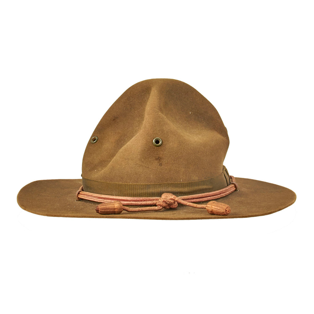 Original U.S. Pre-WWII Officer M1911 Campaign Hat in Excellent Condition Original Items