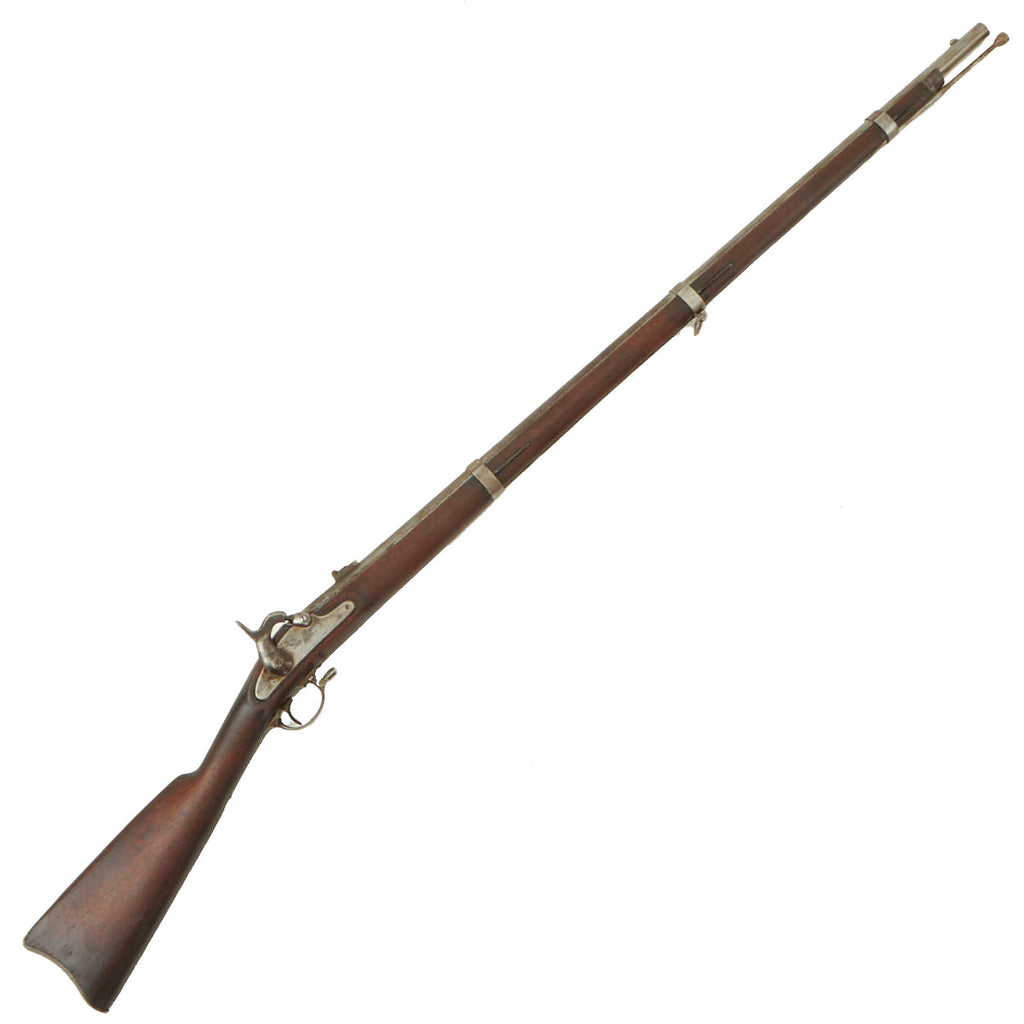 Original U.S. Civil War Springfield Model 1861 Rifled Musket by Trenton L&M Co. with N.J. Surcharge - Dated 1863 Original Items