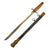 Original Rare WWII Mongolian Officer's Short Sword with Scabbard Original Items