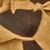 Original U.S. WWII M1 McCord Front Seam, Swivel Bale Helmet with Period Markings, Net and Firestone Liner Original Items
