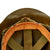 Original U.S. Vietnam Ingersoll M1 Helmet with USMC Camouflage Cover and 1972 Dated Liner Original Items
