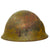 Original WWII Thailand M30/32 Siamese Combat Helmet - Converted Japanese Type 90 Helmet Original Items