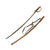 Original U.S Civil War 1860 Light Cavalry Saber with Leather Hanger by C. Roby- Dated 1863 Original Items