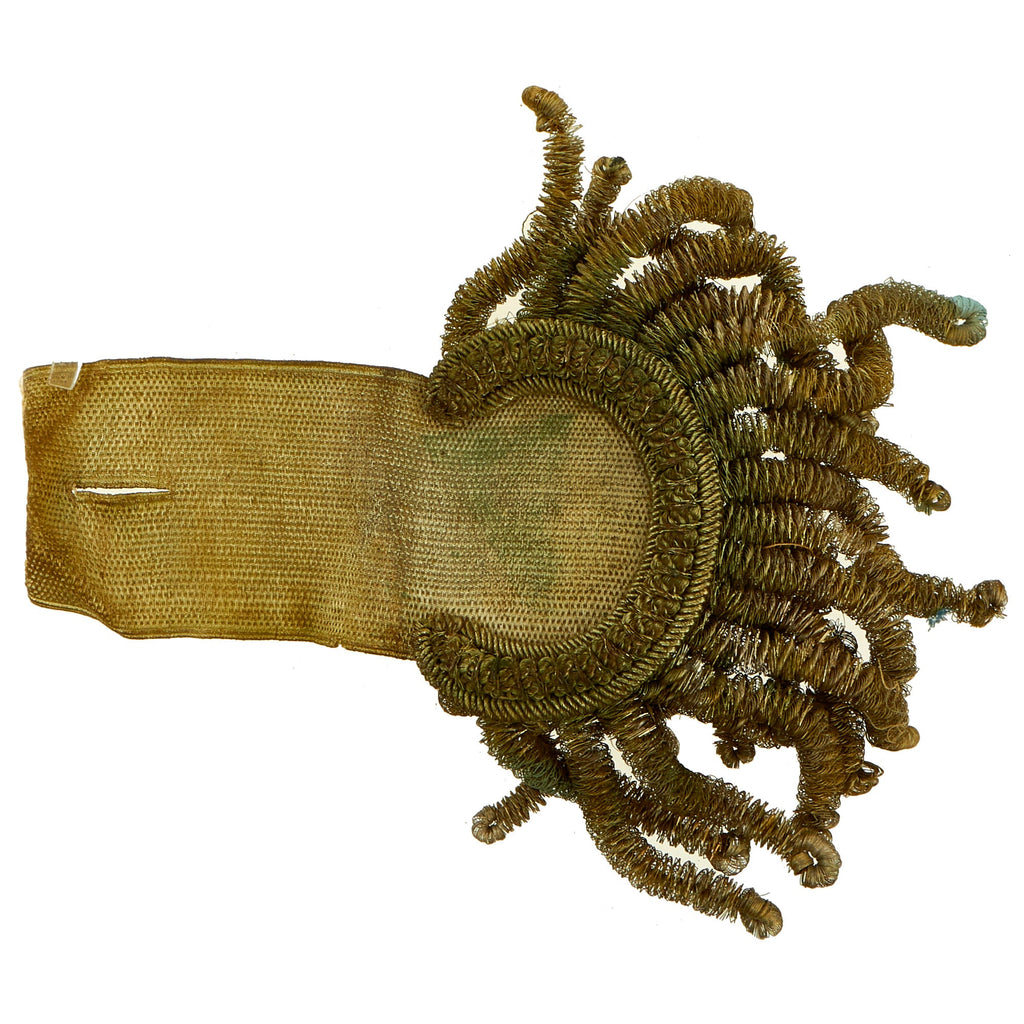 Original U.S. War of 1812 Era Officer’s Gold Epaulet Original Items