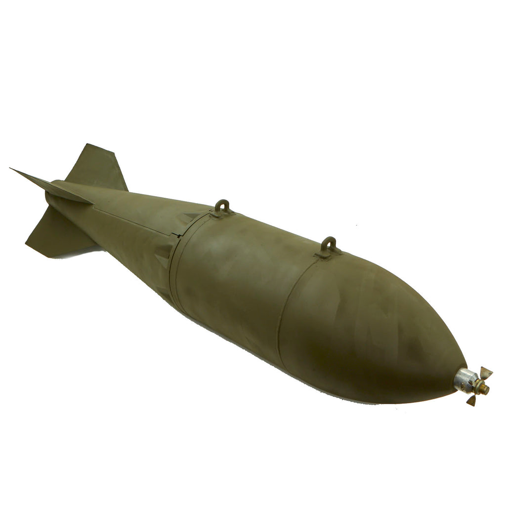 Original U.S. Cold War Era Inert 250 Pound M-124 Practice Bomb With Fuze Original Items