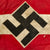 Original German WWII Service Worn HJ National Youth Organization Small Camp Flag - 22" x 31" Original Items