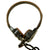 Original German WWII Panzer Armored Vehicle Headset with Throat Mic and Feind Hort Mit “The Enemy Is Listening” Microphone Original Items