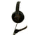 Original German WWII Panzer Armored Vehicle Headset with Throat Mic and Feind Hort Mit “The Enemy Is Listening” Microphone Original Items