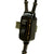 Original German WWII Panzer Armored Vehicle Headset with Throat Mic and Feind Hort Mit “The Enemy Is Listening” Microphone Original Items