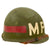 Original U.S. Korean War Era McCord M1 Helmet With Painted 76th Infantry Division Military Police Capac Liner Original Items