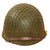 Original U.S. WWII 1944 McCord Front Seam Swivel Bale M1 Helmet with Net and Westinghouse - Complete Original Items