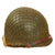 Original U.S. WWII 1944 McCord Front Seam Swivel Bale M1 Helmet with Net and Westinghouse - Complete Original Items
