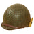 Original U.S. WWII 1944 McCord Front Seam Swivel Bale M1 Helmet with Net and Westinghouse - Complete Original Items
