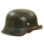 Original German WWII M42 Single Decal Luftwaffe Helmet with Liner & Chinstrap - ET64 Original Items