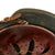 Original German WWII M42 Single Decal Luftwaffe Helmet with Liner & Chinstrap - ET64 Original Items