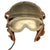 Original U.S. WWII M38 Tanker Helmet by Sears with Earphones and Polaroid Model 1016 Goggles Box Set Original Items
