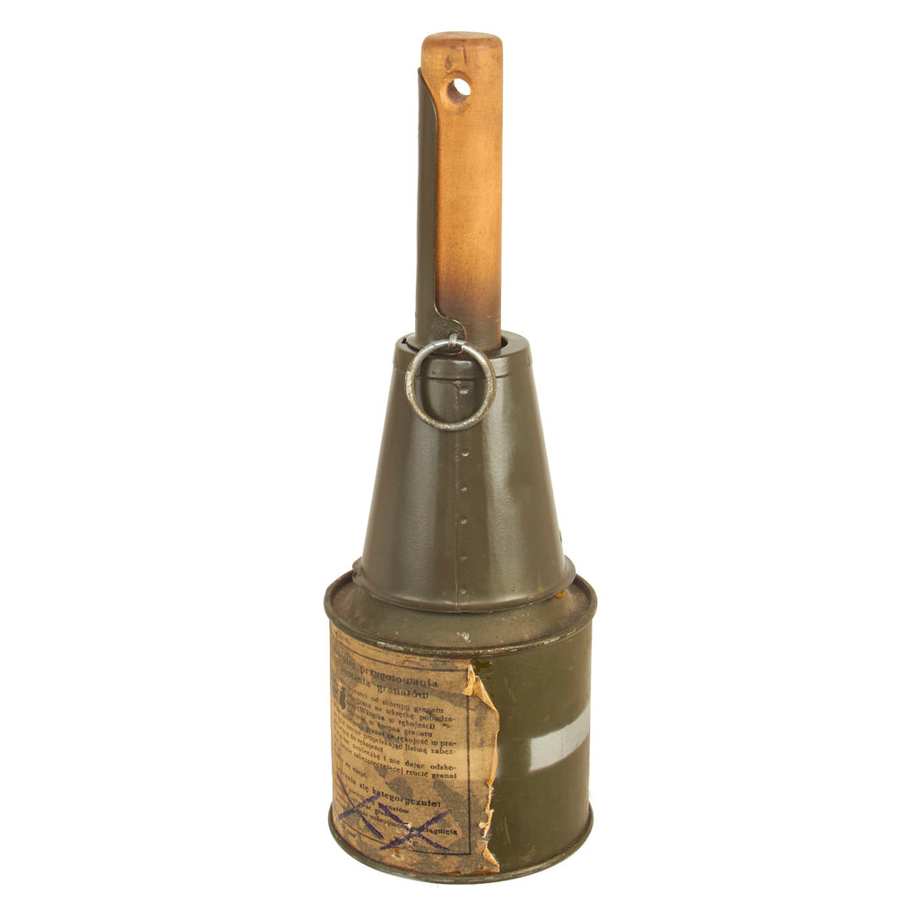 Original Polish Cold War Issue Soviet RPG-43 Inert HEAT Grenade - High Explosive Anti-Tank Original Items