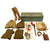 Original Japanese WWII Collection in Named USGI Wood Bring Home Crate - Uniforms, Boots, Flags, & More Original Items